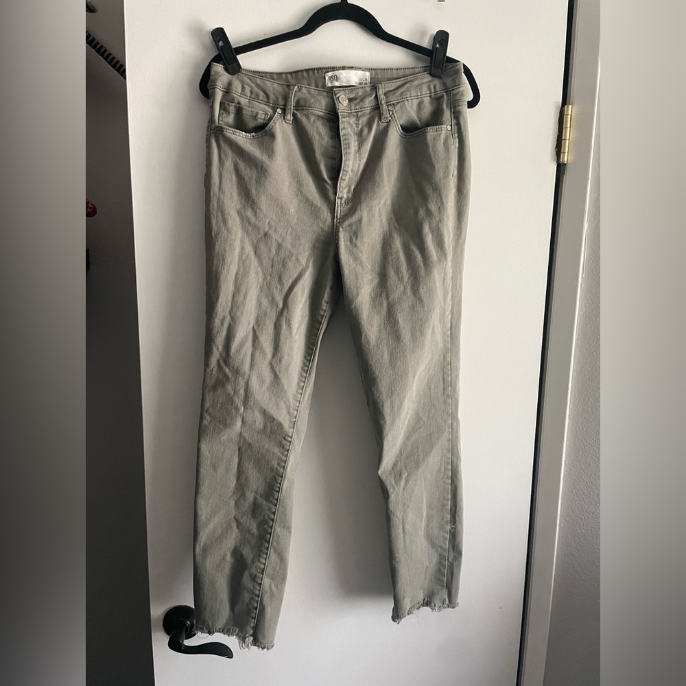 RSQ Denim frayed bottom pant